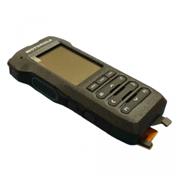 Motorola APX N50 front housing cover kit with display window for P25 public safety portable radio repair