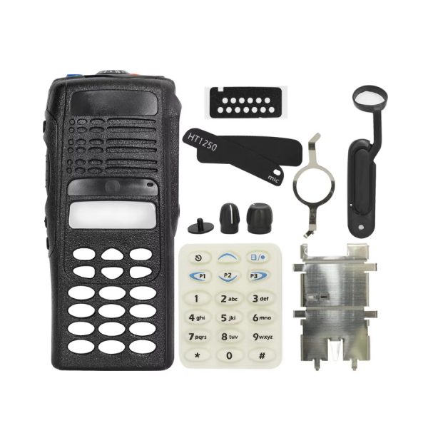 Motorola PMLN4199 front housing kit with full keypad speaker and LCD for HT1250 GP338 and PRO7150 classic radios