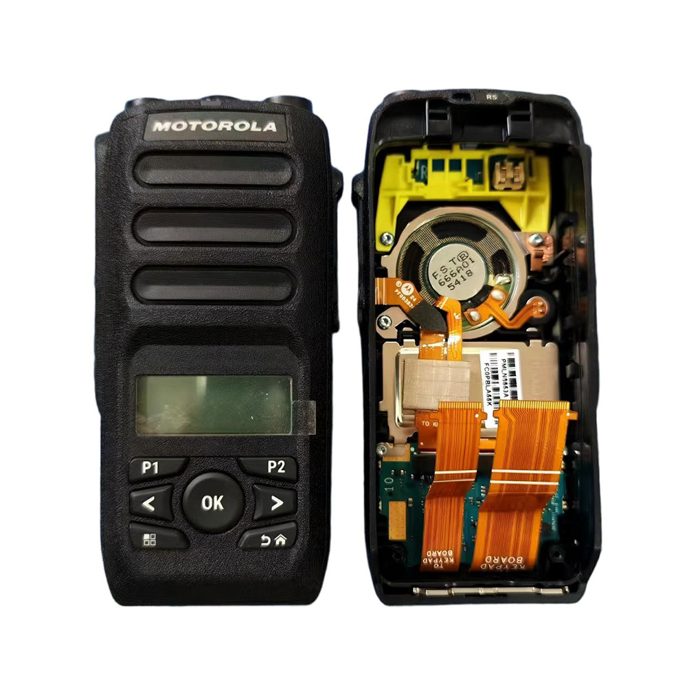 Motorola R5 housing cover front kit with lens speaker and keypad buttons for MOTOTRBO R5 radio repair