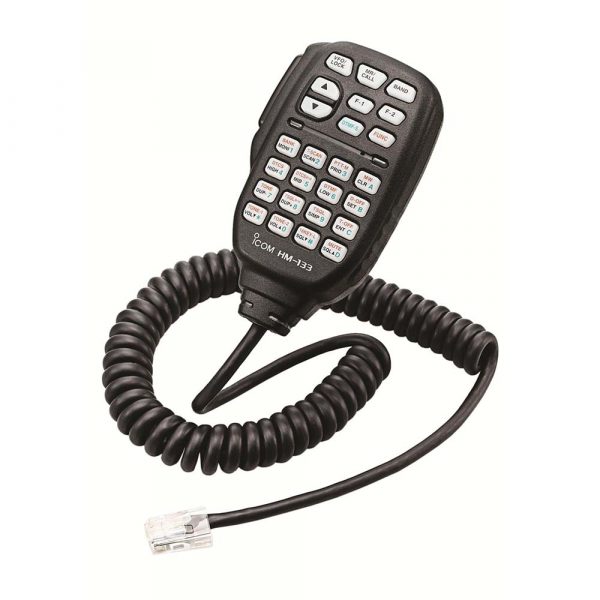 Icom HM-133 DTMF keypad hand microphone for Icom mobile transceivers