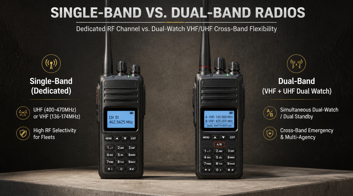Single Band vs Dual Band Radios: How to Choose