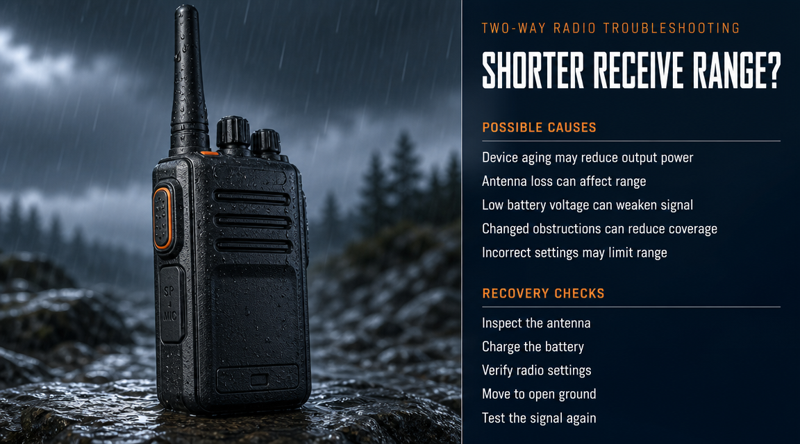 Walkie Talkie Losing Range? Causes and Quick Fixes
