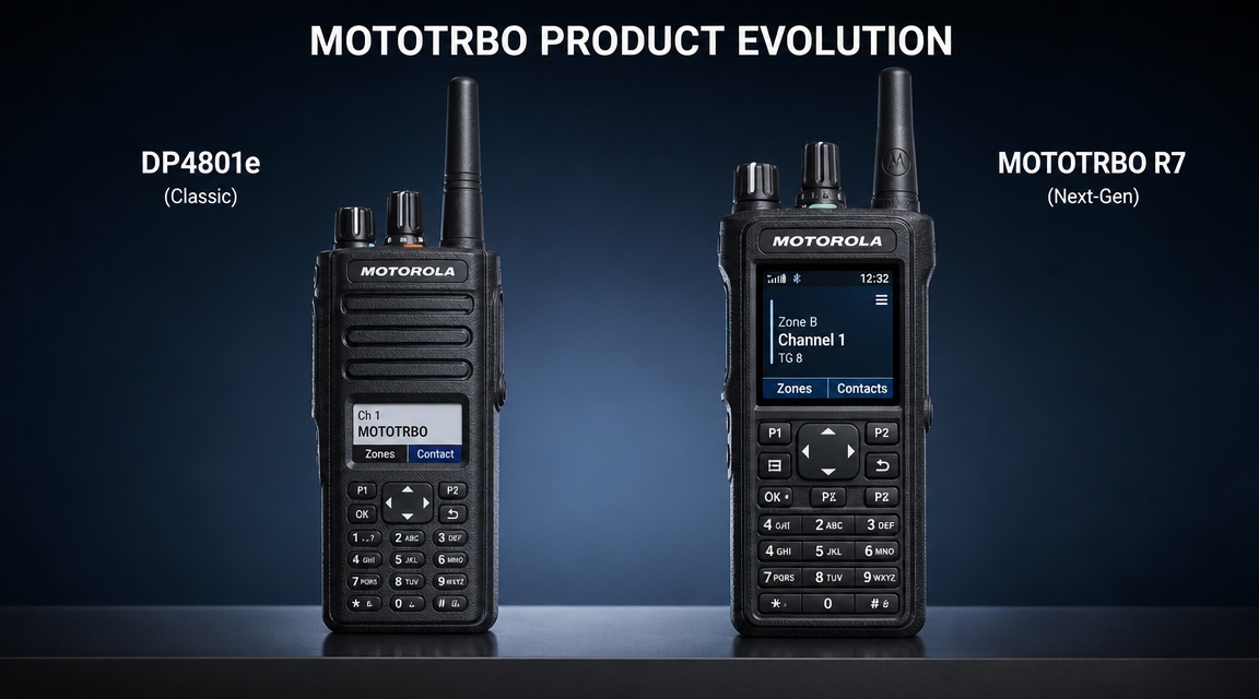 Motorola DP4801e vs R7: Specs and Selection Guide