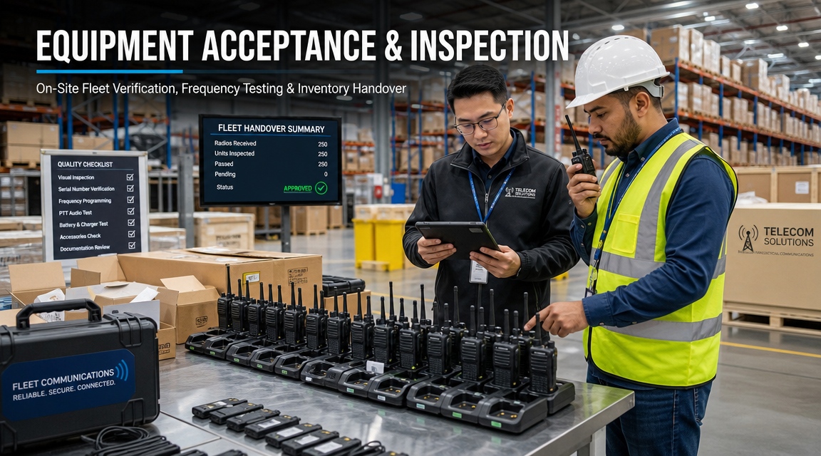 Radio Sample Testing: What to Measure