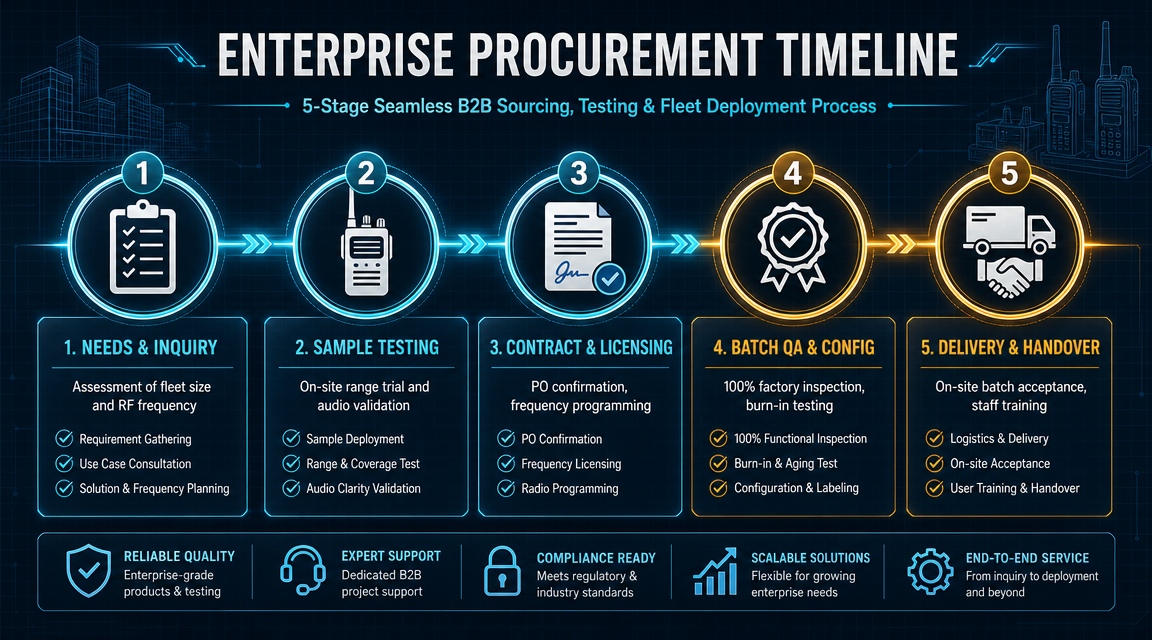 Radio Procurement Process: How to Run It